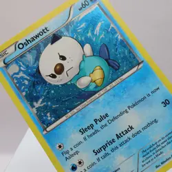 Pokemon TCG - Oshawott BW08 BW Black Star Promo Black & White - EXC/NM - Image 1
