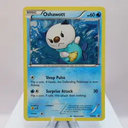 Pokemon TCG - Oshawott BW08 BW Black Star Promo Black & White - EXC/NM - Image 2