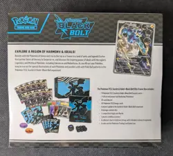 In Hand Pokémon TCG: Scarlet & Violet-Black Bolt ETB Ships Same Day - Image 2