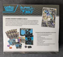 In Hand Pokémon TCG: Scarlet & Violet-Black Bolt ETB Ships Same Day - Image 4