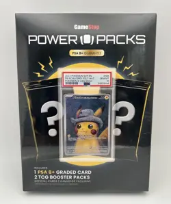 GameStop Pokémon Power Pack PSA 8+ Guaranteed Slab + Booster Packs - Image 1