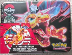 2023 POKEMON COLLECTOR CHEST/LUNCHBOX SEALED CHARIZARD - Image 3