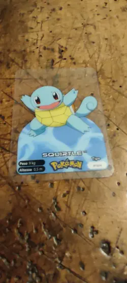 Squirtle 7 Pokemon Lamincards Edibas - ITA - GOOD - Image 3