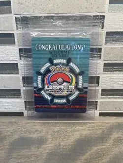 2015 Pokémon Boston World Championships Player Participation Promo Pack Sealed - Image 1