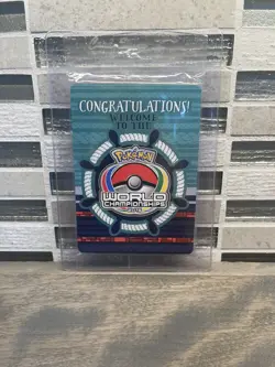 2015 Pokémon Boston World Championships Player Participation Promo Pack Sealed - Image 3