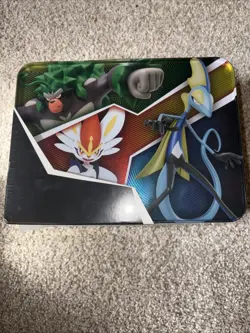 Pokemon TCG 2020 Spring Collector's Chest Lunch Box Tin Sword & Shield SEALED - Image 7