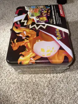 Pokemon TCG 2020 Spring Collector's Chest Lunch Box Tin Sword & Shield SEALED - Image 4