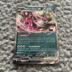 038/064 Fezandipiti ex Prize Pack Series 6 Stamped Play Pokemon TCG - Image 7