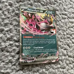 038/064 Fezandipiti ex Prize Pack Series 6 Stamped Play Pokemon TCG - Image 8