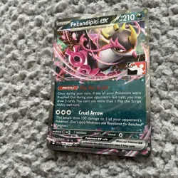 038/064 Fezandipiti ex Prize Pack Series 6 Stamped Play Pokemon TCG - Image 9
