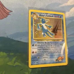 Pokemon TCG Misty's Golduck 12/132 Gym Challenge Holo Rare - Image 18