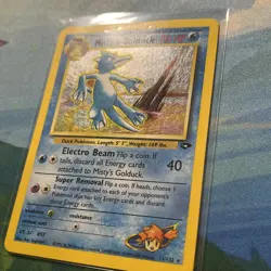 Pokemon TCG Misty's Golduck 12/132 Gym Challenge Holo Rare - Image 8