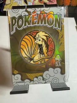 Pokemon Ninetails Coin 21/66 Elf Eif Origin 2.0 Case Coin Hit Naruto Theme - Image 6
