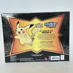 Pokemon Shining Fates Pikachu V Collection Box New 4 Packs TCG - Image 2