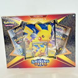 Pokemon Shining Fates Pikachu V Collection Box New 4 Packs TCG - Image 5