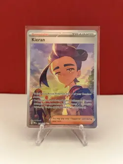 PokÃ©mon TCG Kieran Sir 174/131 Prismatic Evolutions Holo Card NM/M Condition - Image 1