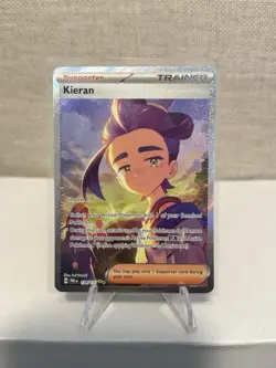 PokÃ©mon TCG Kieran Sir 174/131 Prismatic Evolutions Holo Card NM/M Condition - Image 4