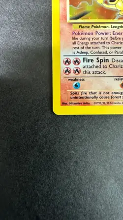 Pokémon TCG-Charizard Holo Rare 4/102-Very Good Condition-Base Set - Image 6