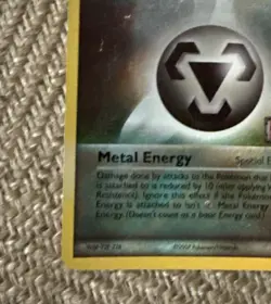 METAL ENERGY Reverse Holo 88/108 EX Power Keepers STAMPED Pokemon Card LP - Image 5