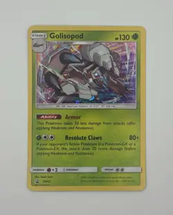 Golisopod SM52 Holo Pokemon TCG Card 2017 Black Star Promo Near Mint - Image 1