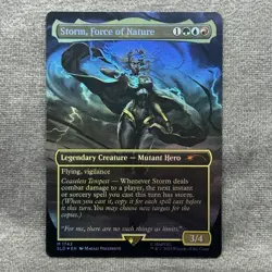 MTG Force of Nature â€“ Rainbow Foil NM Secret Lair Drop Storm â€“ English â€“ SLD - Image 1