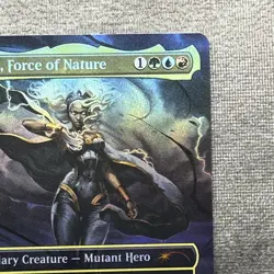 MTG Force of Nature â€“ Rainbow Foil NM Secret Lair Drop Storm â€“ English â€“ SLD - Image 4