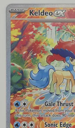 Keldeo EX 167/086 Special Illistration Rare White Flare Pokemon TCG NM - Image 14