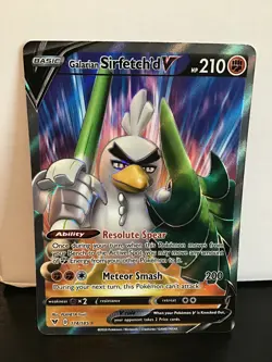 Galarian Sirfetch'd V 174/185 Ultra Rare Holo Pokemon Vivid Voltage Full Art - Image 1