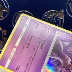 Mewtwo 12/18 Detective Pikachu Holo MP Pokemon Card - Image 7