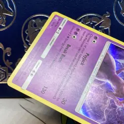 Mewtwo 12/18 Detective Pikachu Holo MP Pokemon Card - Image 9