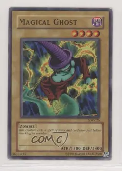 Magical Ghost Unlimited YuGiOh Starter Deck Yugi #SDY-025 2002 qm5 - Image 1
