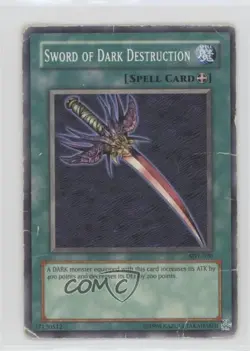 Sword of Dark Destruction Unlimited YuGiOh Starter Deck Yugi #SDY-020 2002 0yj1 - Image 1
