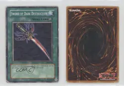 Sword of Dark Destruction Unlimited YuGiOh Starter Deck Yugi #SDY-020 2002 0yj1 - Image 3