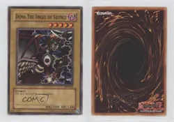 Doma The Angel of Silence Unlimited YuGiOh Starter Deck Yugi #SDY-015 2002 0po4 - Image 3