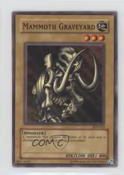 Mammoth Graveyard Unlimited YuGiOh Starter Deck Yugi #SDY-010 2002 0po4 - Image 1