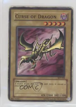 Curse of Dragon Unlimited YuGiOh Starter Deck Yugi #SDY-008 2002 15fy - Image 1