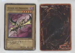Curse of Dragon Unlimited YuGiOh Starter Deck Yugi #SDY-008 2002 15fy - Image 3