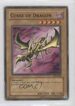 Curse of Dragon Unlimited YuGiOh Starter Deck Yugi #SDY-008 2002 0w8 - Image 1