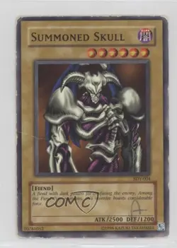 Summoned Skull Unlimited YuGiOh Starter Deck Yugi #SDY-004 2002 15fy - Image 1