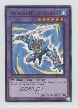 HERO Vapor (R) Unlimited YuGiOh Toon Chaos #TOCH-EN044 03mh - Image 1