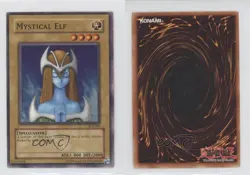 Mystical Elf Unlimited YuGiOh Starter Deck Yugi #SDY-001 2002 0xr2 - Image 3