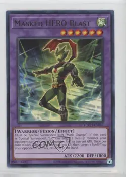 HERO Blast (R) Unlimited YuGiOh Toon Chaos #TOCH-EN047 03mh - Image 1
