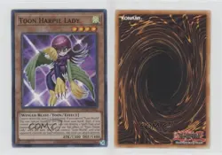 Toon Harpie Lady Unlimited YuGiOh Chaos #TOCH-EN002 03mh - Image 3