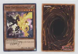 Dwarf Star Dragon Planteter Unlimited YuGiOh Toon Chaos #TOCH-EN034 03mh - Image 3