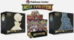 PRESALE - Pokemon Center Mega Evolution ETBs & Enhanced Booster Box - PRESALE - Image 1