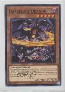 Darkflare Dragon Unlimited YuGiOh Toon Chaos #TOCH-EN032 03mh - Image 1