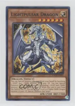 Lightpulsar Dragon (R) Unlimited YuGiOh Toon Chaos #TOCH-EN031 03mh - Image 1