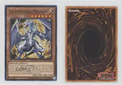 Lightpulsar Dragon (R) Unlimited YuGiOh Toon Chaos #TOCH-EN031 03mh - Image 3