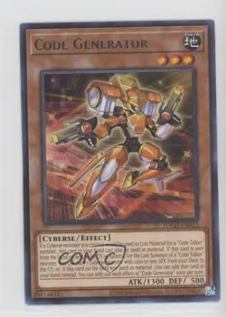 Code Generator (R) Unlimited YuGiOh Toon Chaos #TOCH-EN022 03mh - Image 1