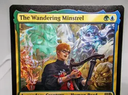 The Wandering Minstrel magic the gathering rare Final Fantasy trading card  - Image 2